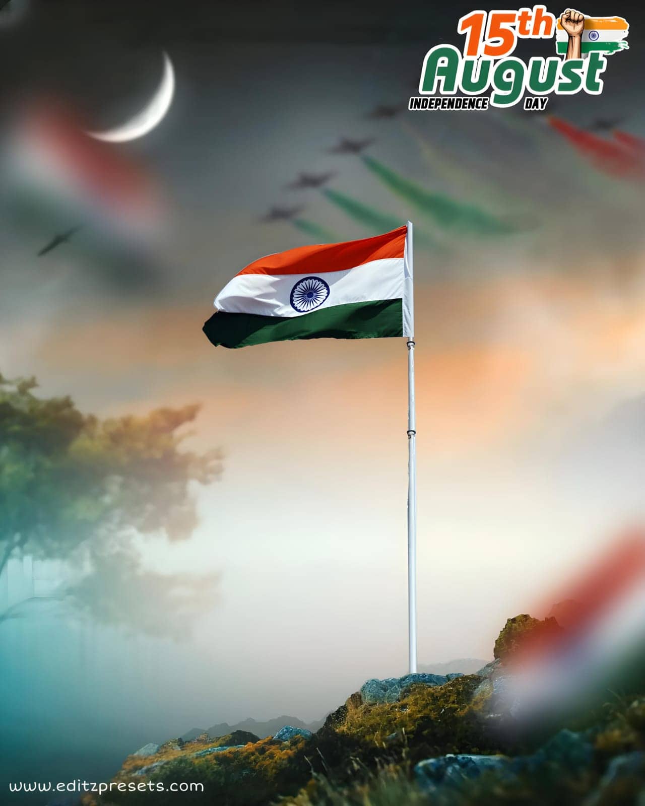 independence day background for editing