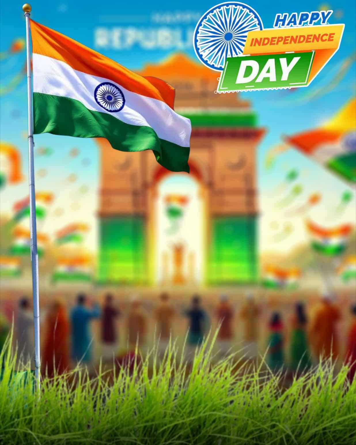 15 august background photo editing
