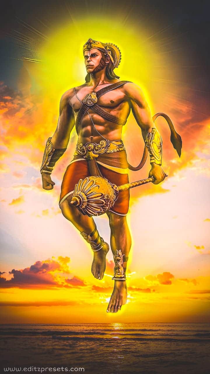 full screen hanuman wallpaper 4k