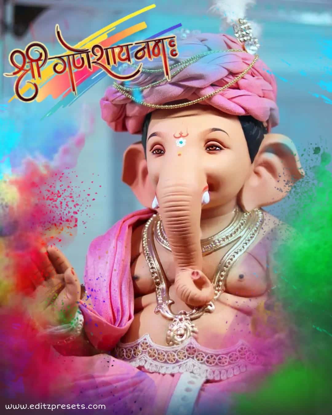 background picsart ganesh png