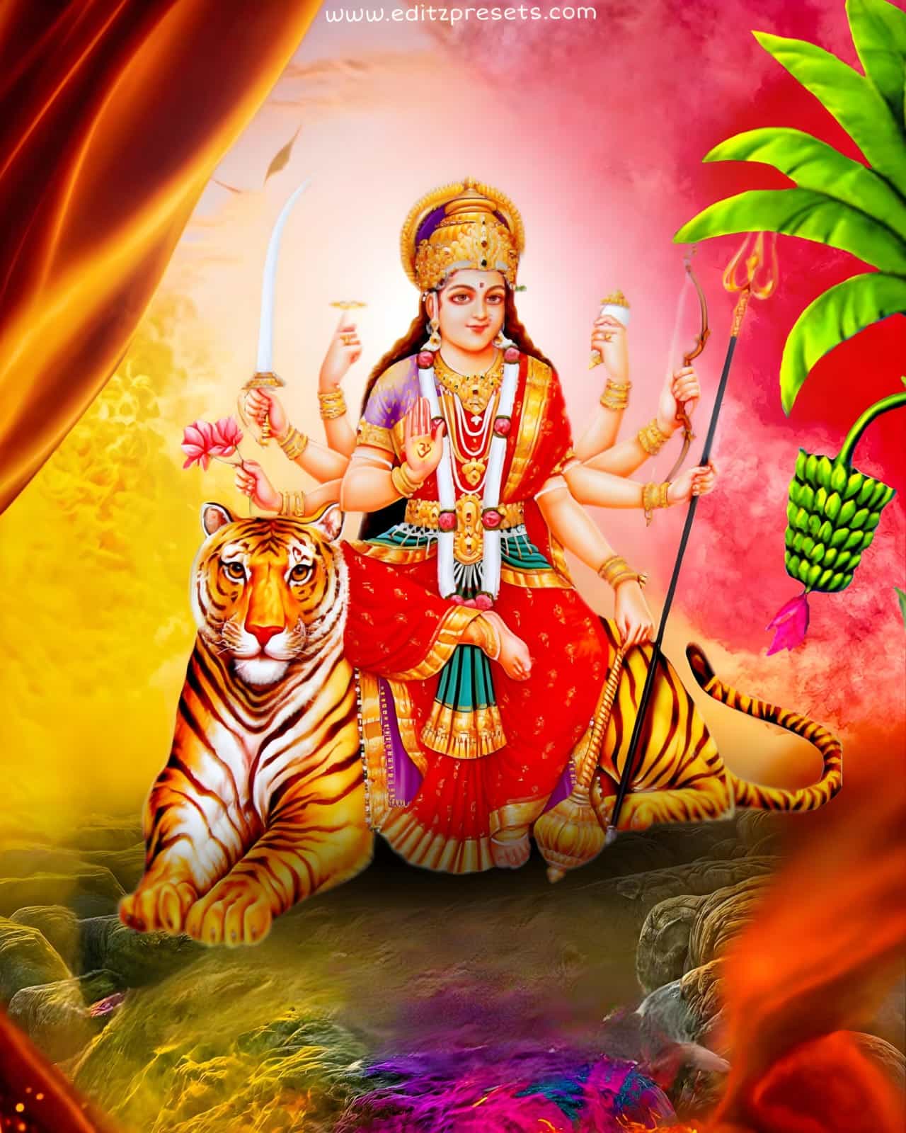 happy navratri cb background