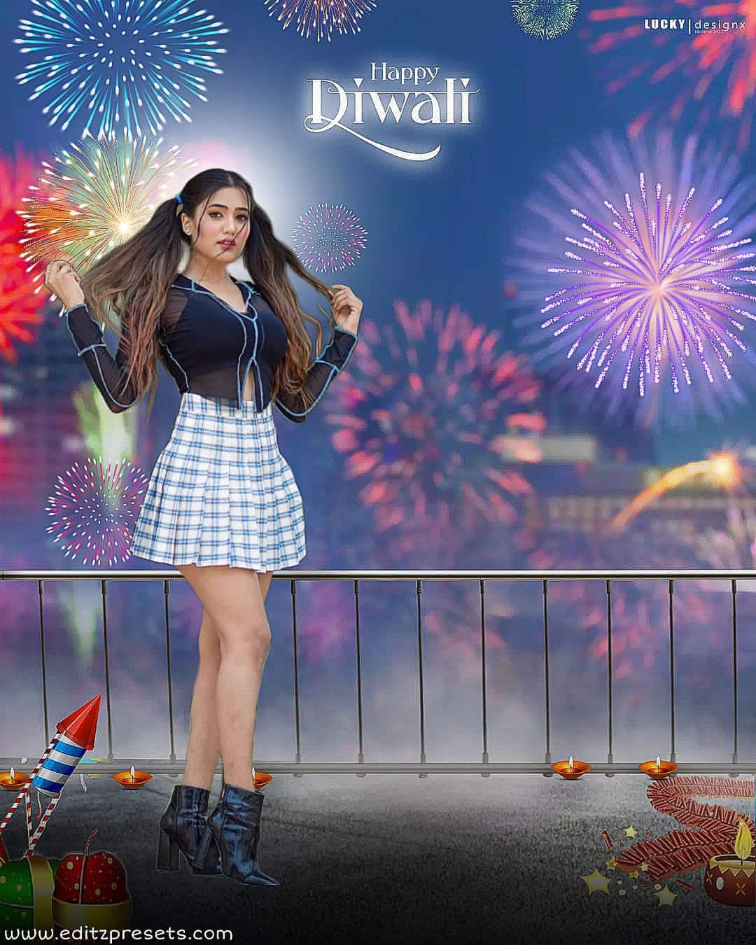 new cb diwali background