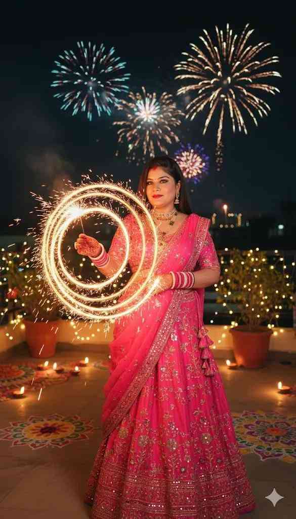 diwali ai photo editing prompt gemini