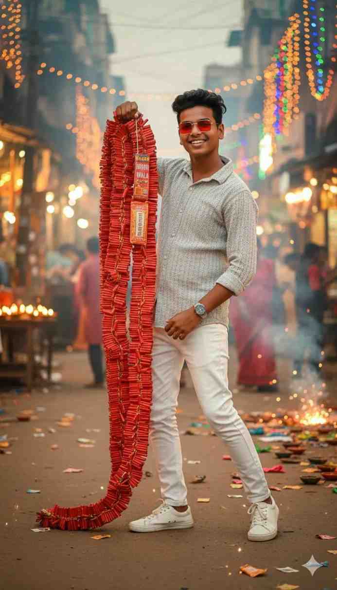 gemini ai diwali photo editing prompt