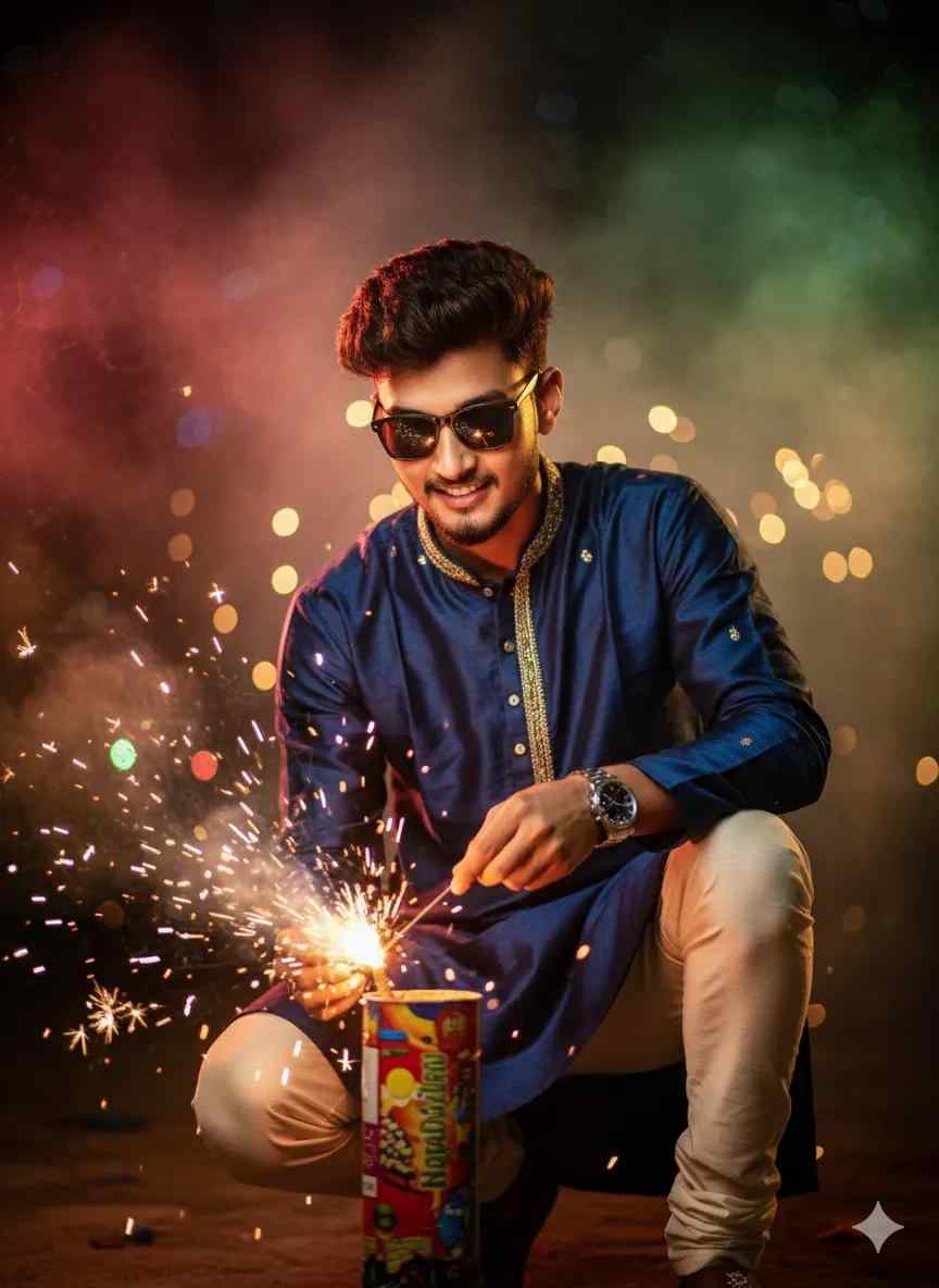 gemini diwali photo editing prompt