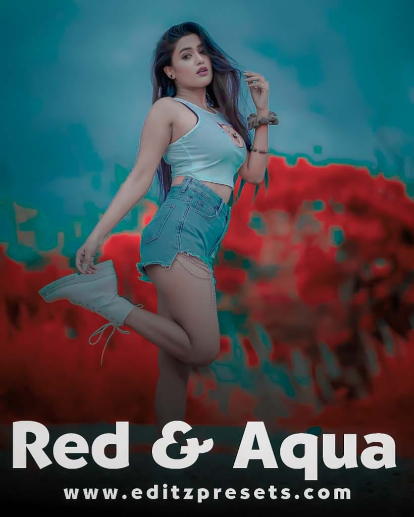 aqua and red preset download