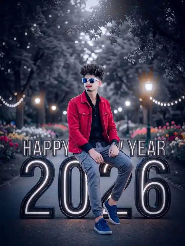 Happy New Year 2026 Photo Editing Gemini Prompt
