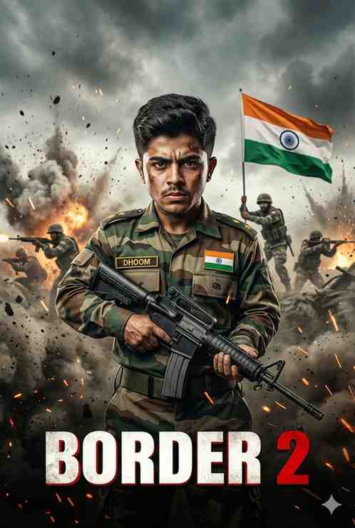 border 2 movie poster prompt