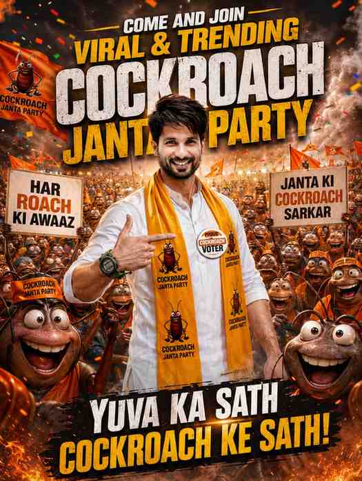cockroach janata party photo editing