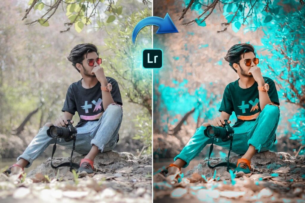 blue lightroom preset download