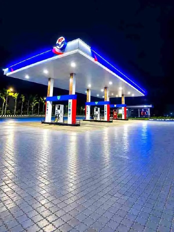 Petrol Pump Photo Editing Background