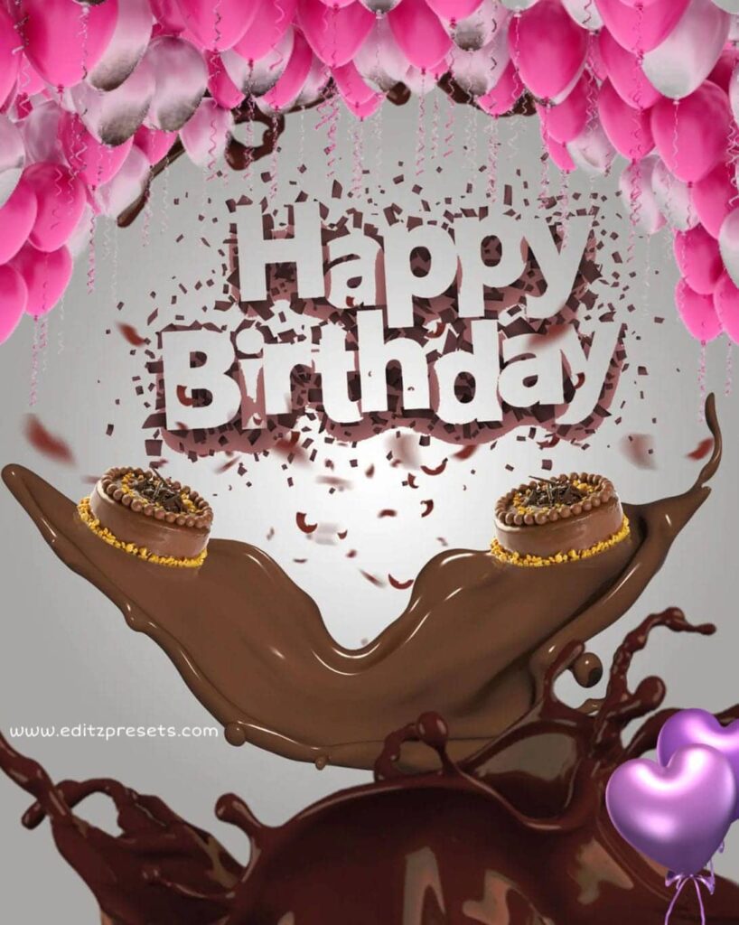 Happy birthday photo editing background free download
