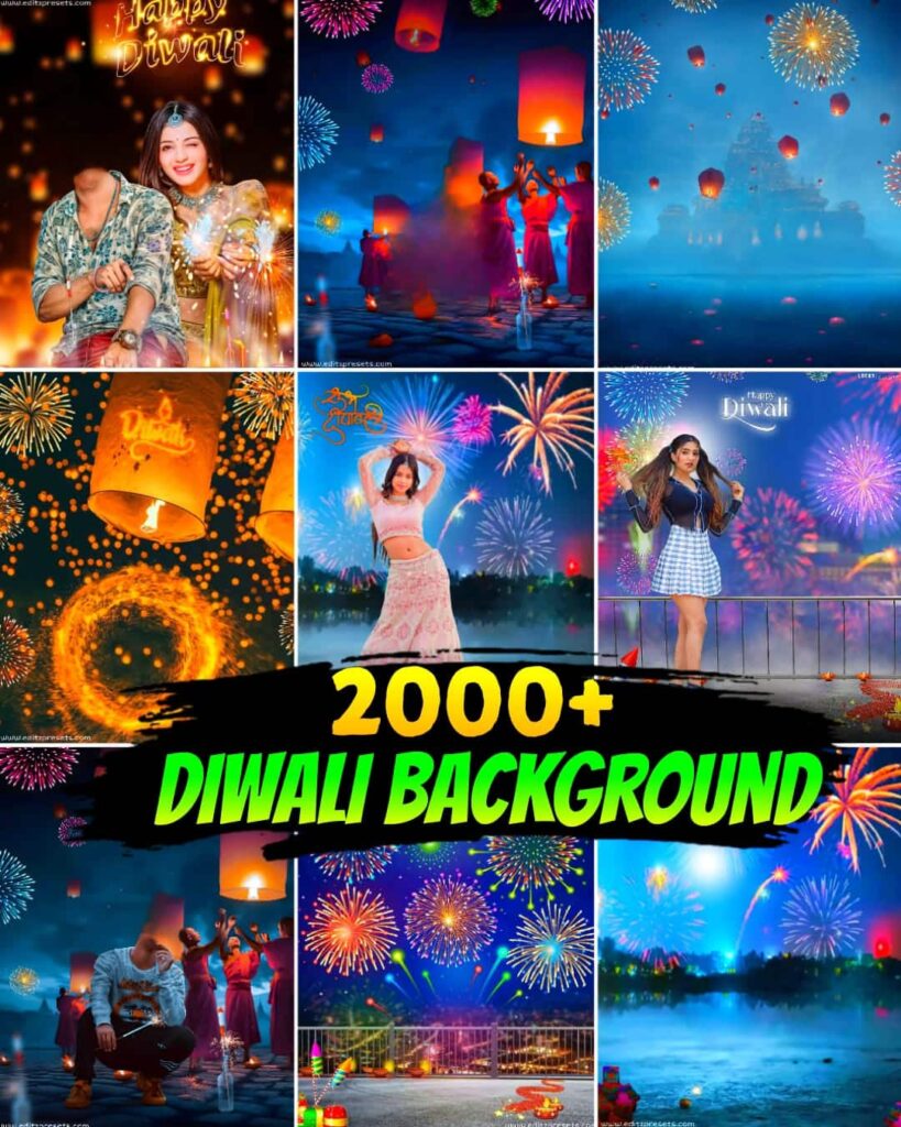 diwali photo editing background