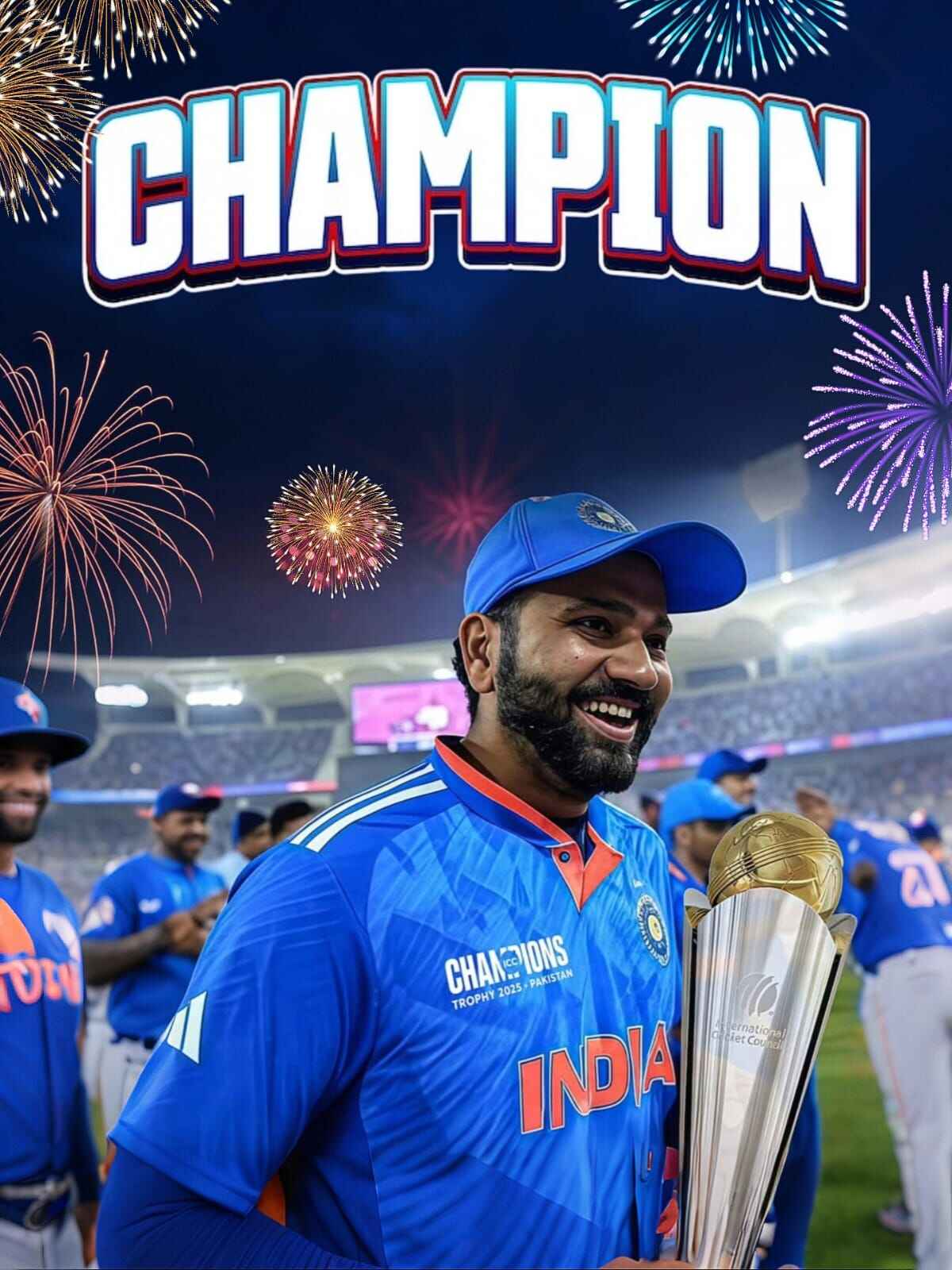India Win Icc Champions Trophy 2025