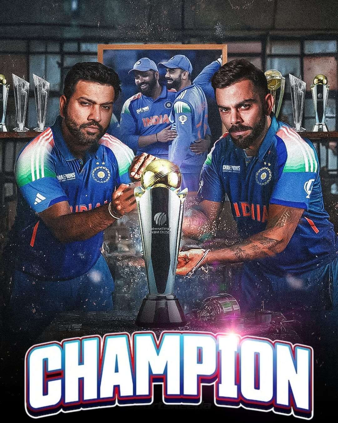 champions trophy 2025 photo india