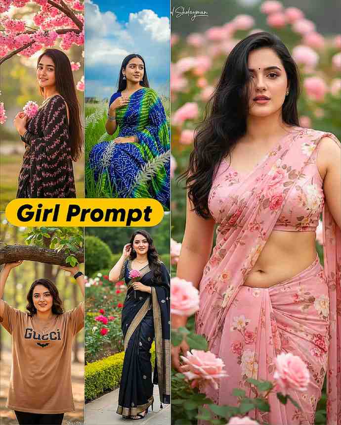 Gemini Ai Photo Prompt Copy Paste for Girl