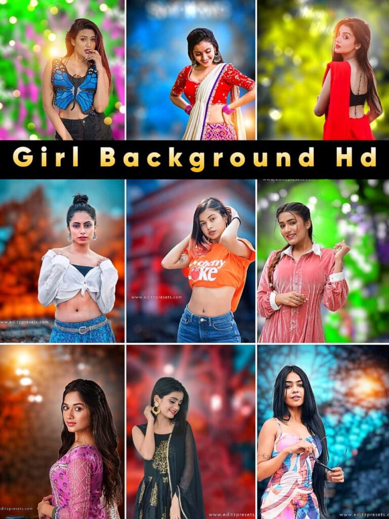 picsart girl photo editing background