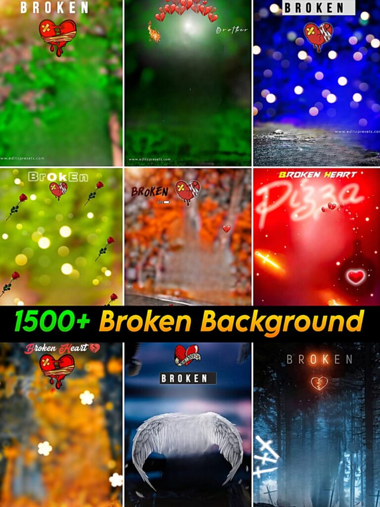 Broken Background | 1500+ Broken Heart Photo Editing Background ...