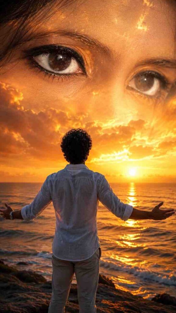 GF Sky Eye Sunset AI Photo Editing Prompt